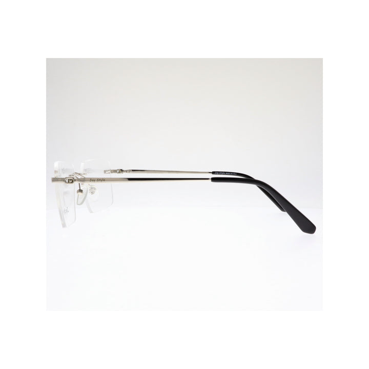 Joy Style For Unisex Eyeglasses Rimless Square Shape Size 56 Old337mc4 Silver