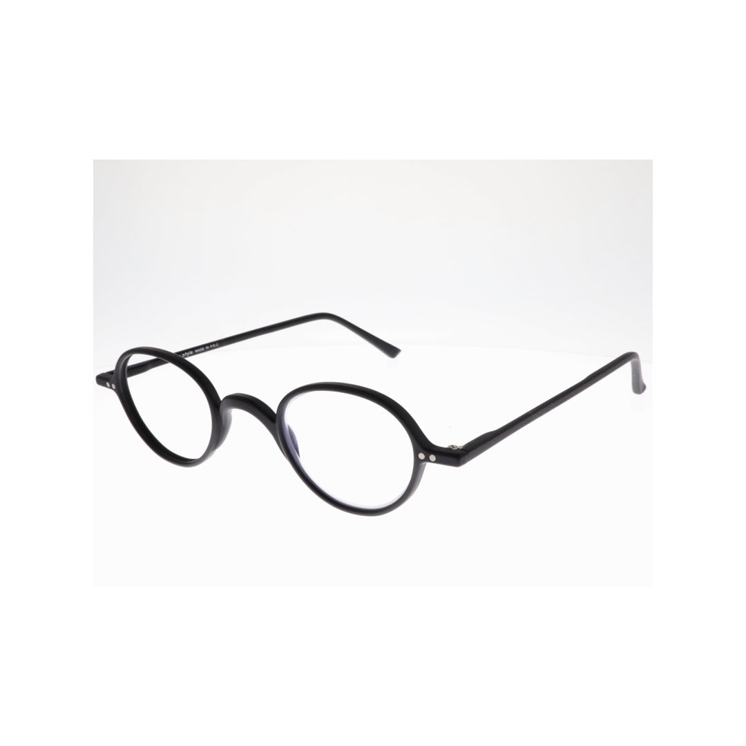 Joy Style For Unisex Eyeglasses Round Shape 42 Sa5211c2 Black