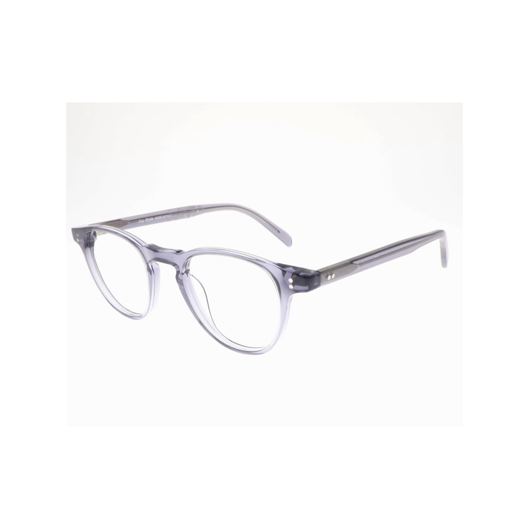 Joy Style For Unisex Eyeglasses Round Shape 45 Ha76c8 Grey