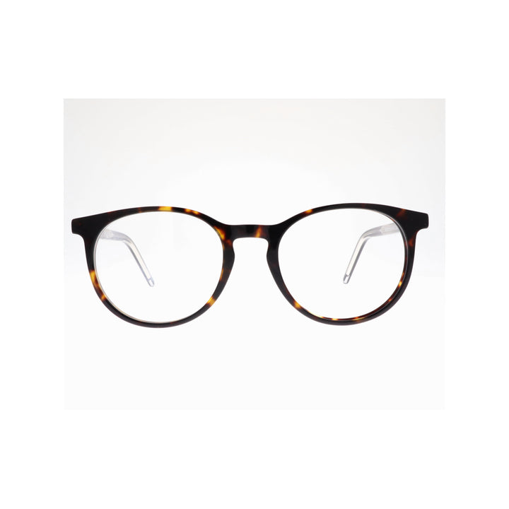 Joy Style For Unisex Eyeglasses Round Shape 45 Hg1812c6 Brown Tortoiseshell