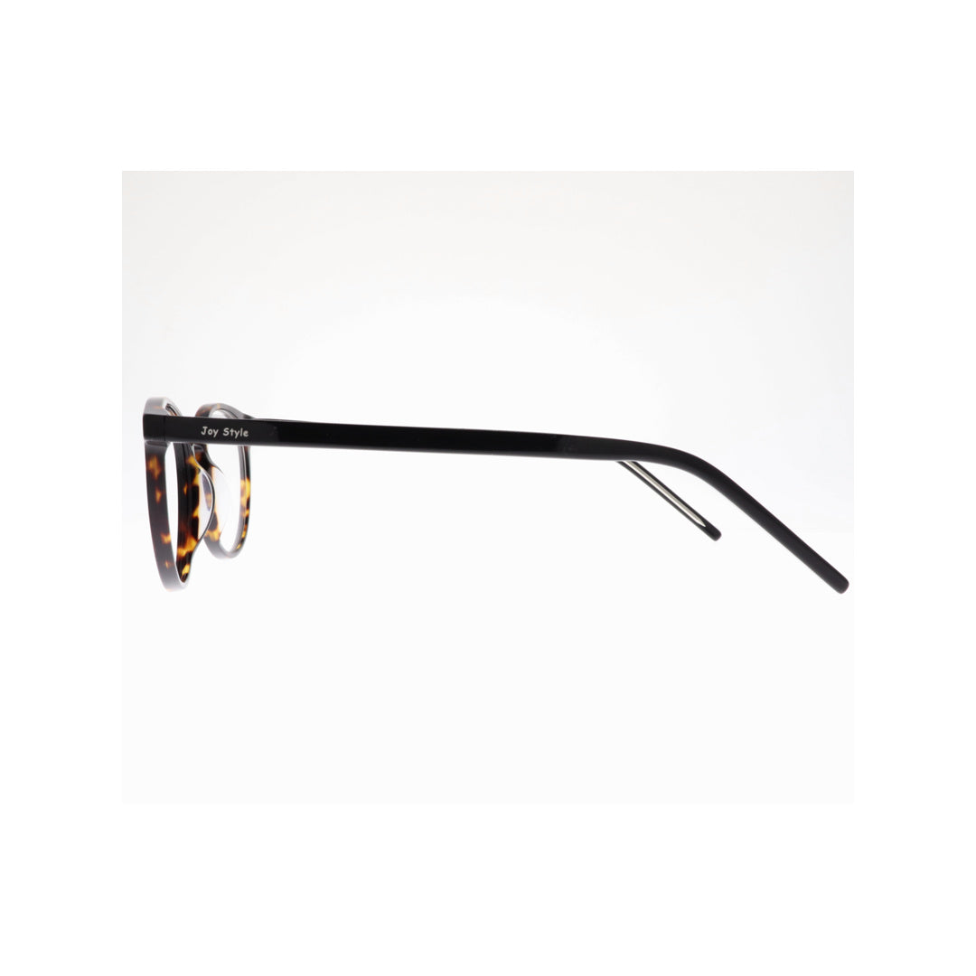 Joy Style For Unisex Eyeglasses Round Shape 45 Hg1812c6 Brown Tortoiseshell