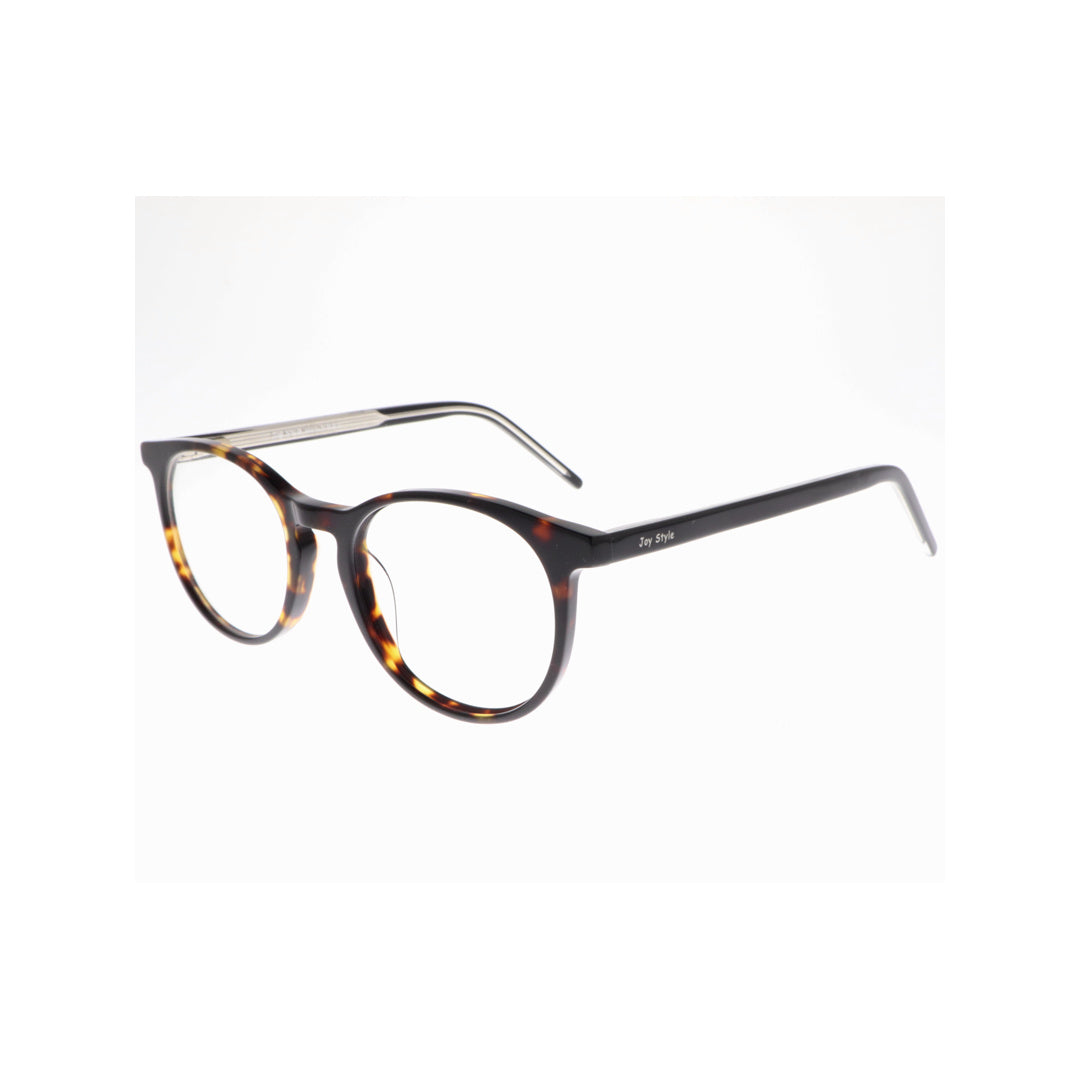 Joy Style For Unisex Eyeglasses Round Shape 45 Hg1812c6 Brown Tortoiseshell