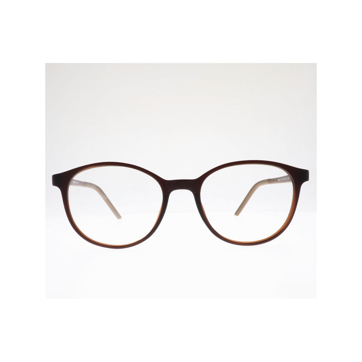 Joy Style For Unisex Eyeglasses Round Shape 46 Mb01-04c3 Brown