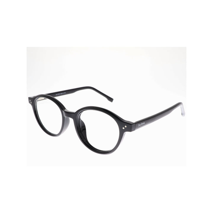 Joy Style For Unisex Eyeglasses Round Shape 48 10347c1 Black