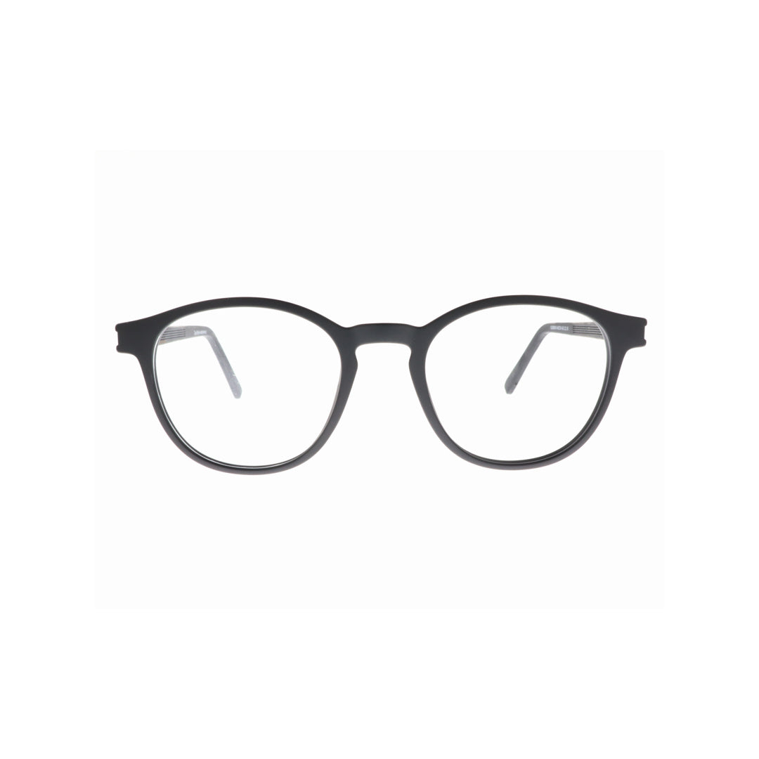Joy Style For Unisex Eyeglasses Round Shape 48 60018c2 Black