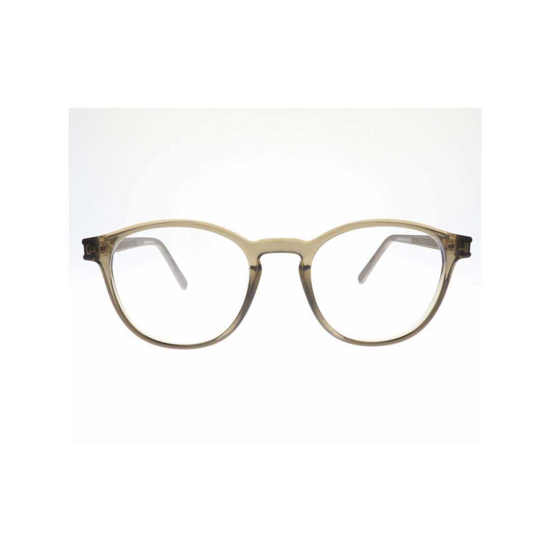 Joy Style For Unisex Eyeglasses Round Shape 48 60018c5 Light Brown