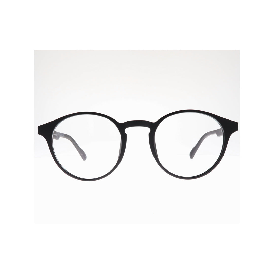 Joy Style For Unisex Eyeglasses Round Shape 48 8868c2 Matte Black