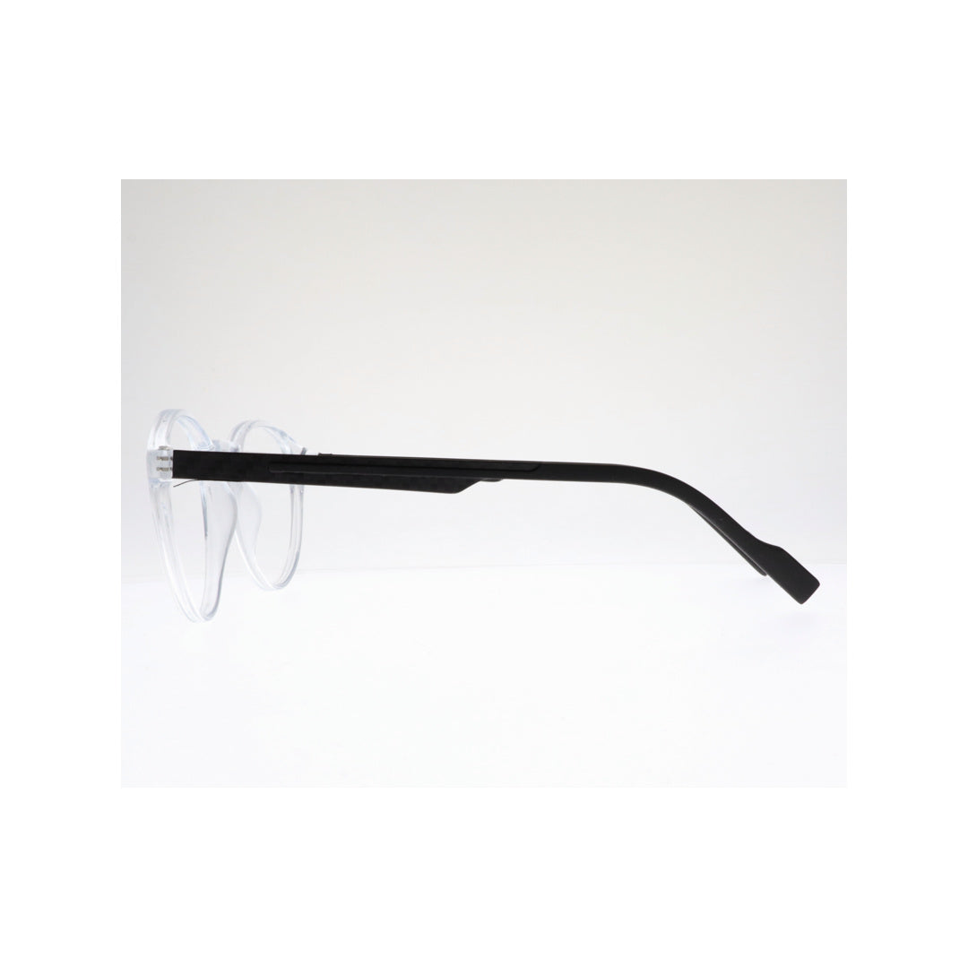 Joy Style For Unisex Eyeglasses Round Shape 48 8868c8 Clear Black