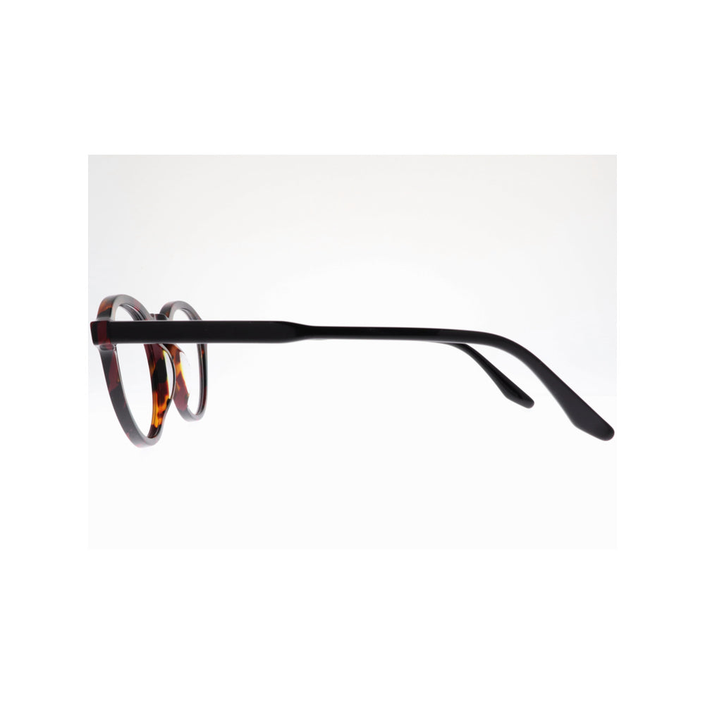 Joy Style For Unisex Eyeglasses Round Shape 48 Rda10065c2 Red Black
