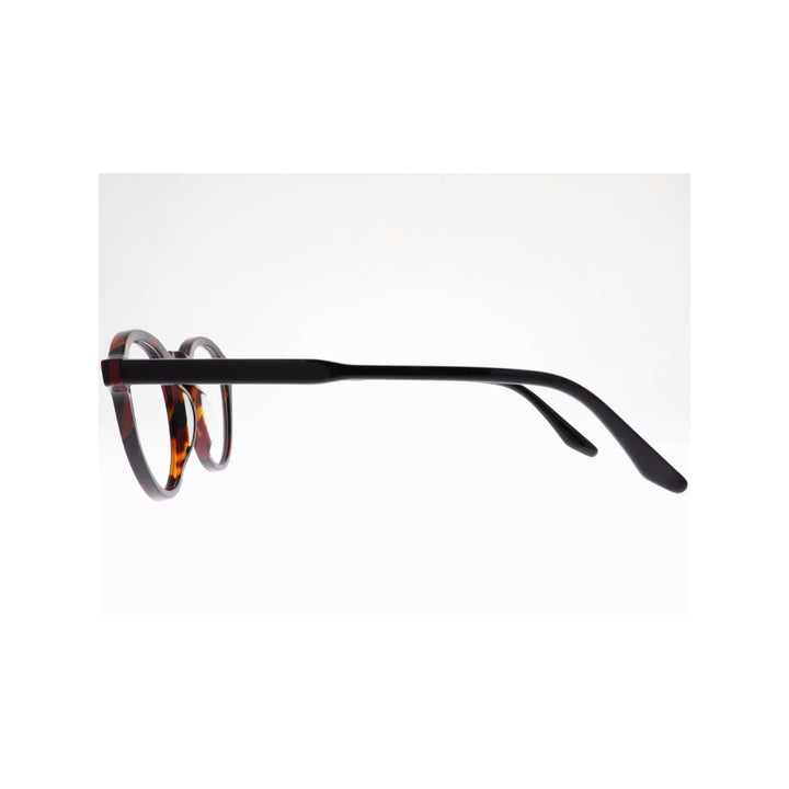 Joy Style For Unisex Eyeglasses Round Shape 48 Rda10065c2 Red Black