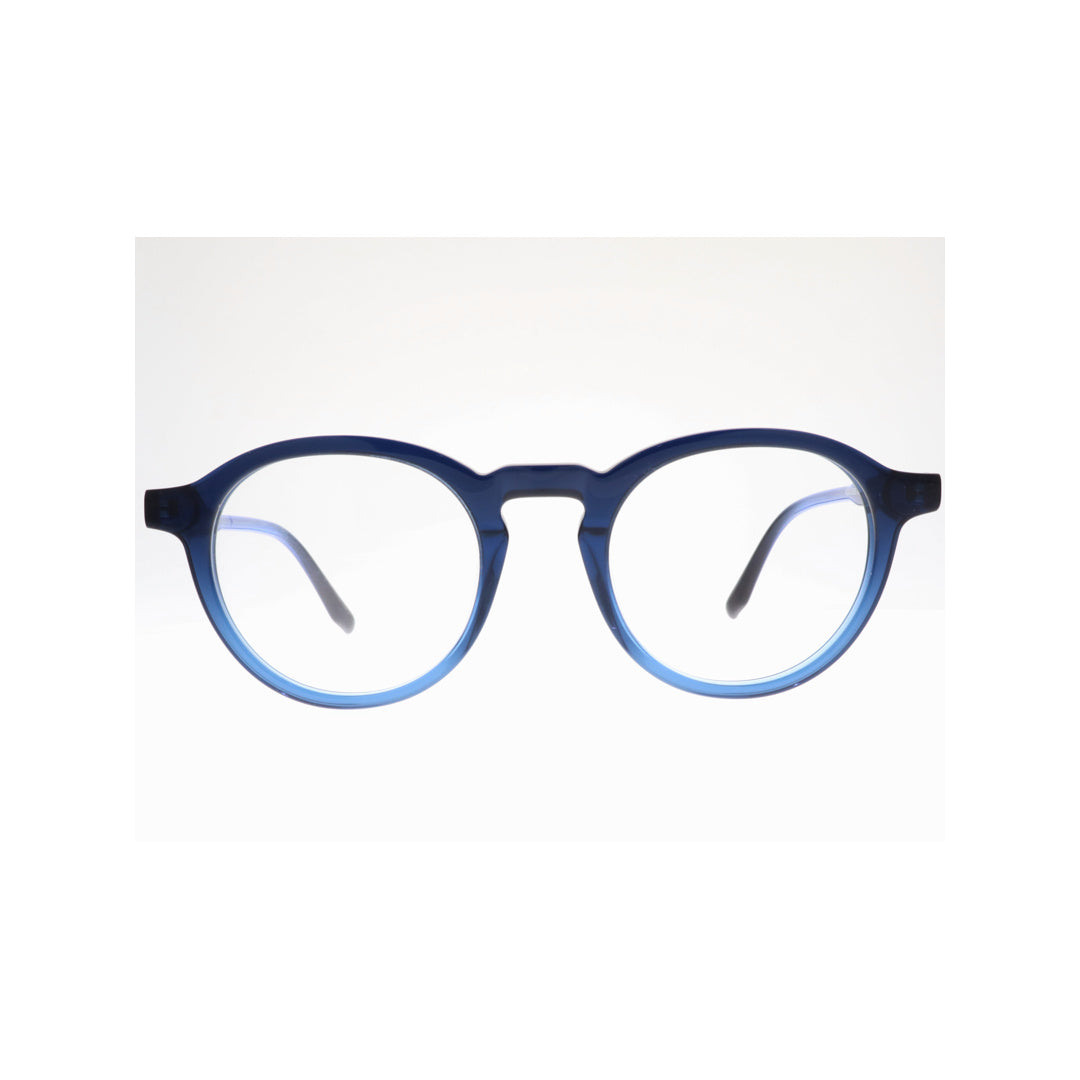 Joy Style For Unisex Eyeglasses Round Shape 48 Rda10065c3 Blue