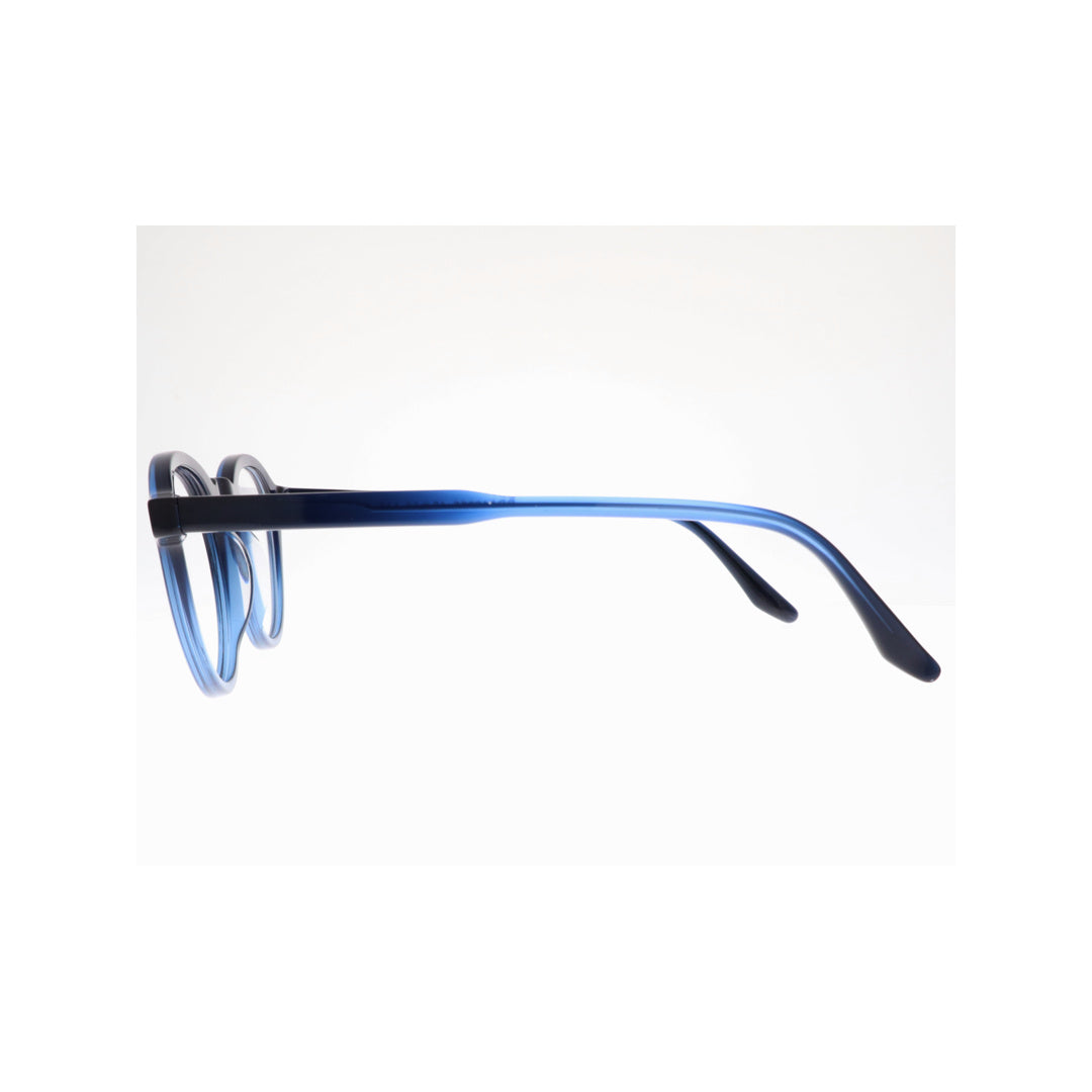 Joy Style For Unisex Eyeglasses Round Shape 48 Rda10065c3 Blue