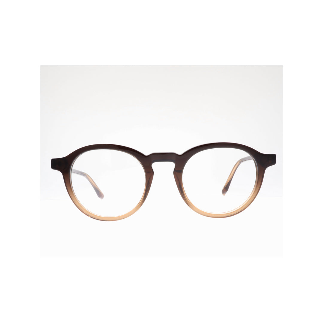 Joy Style For Unisex Eyeglasses Round Shape 48 Rda10065c5 Brown