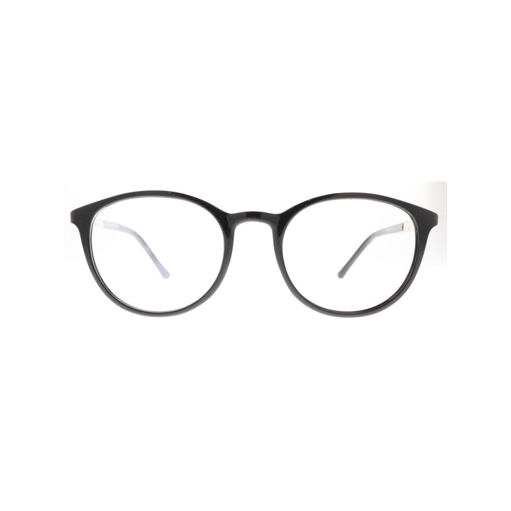 Joy Style For Unisex Eyeglasses Round Shape 49 8619c4 Black