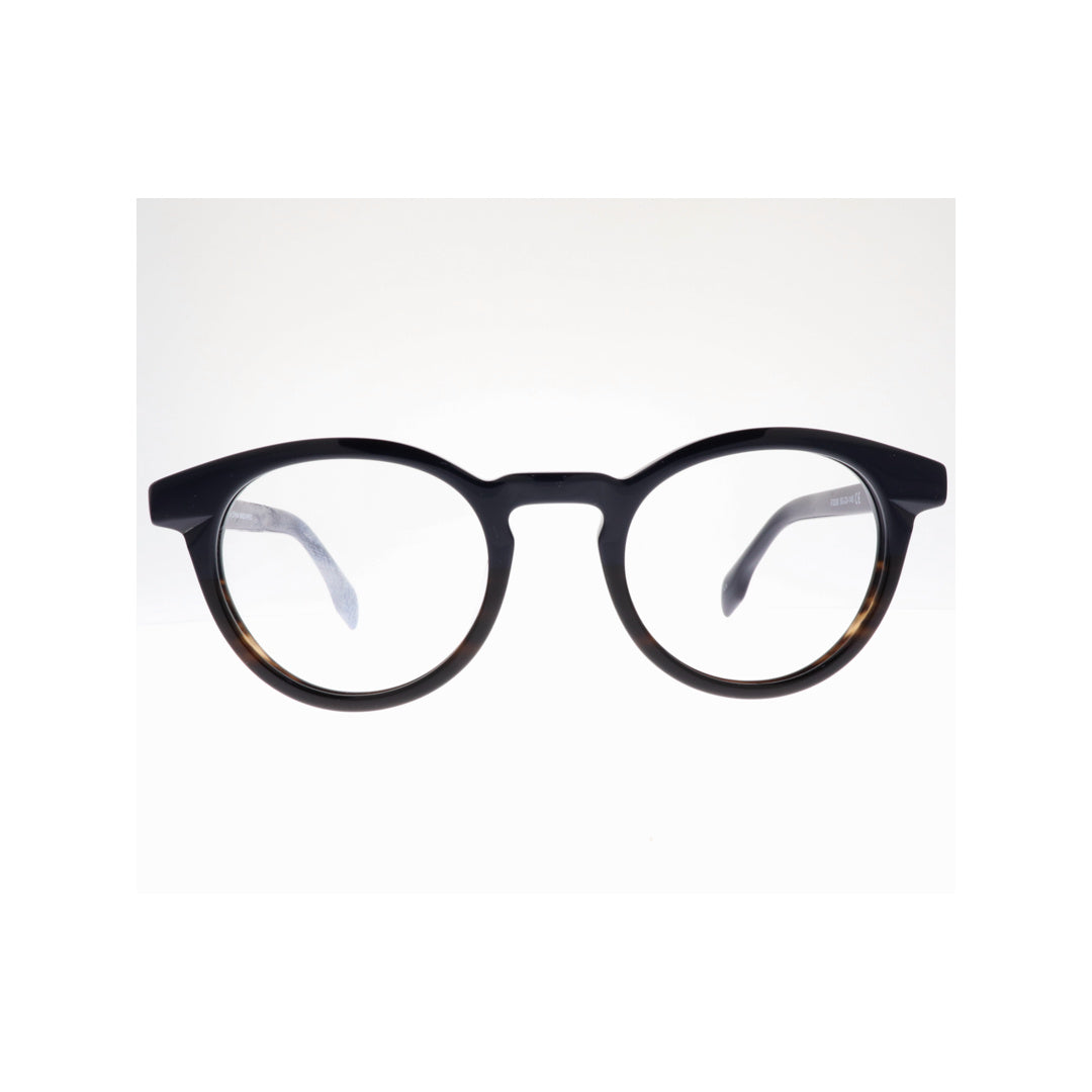 Joy Style For Unisex Eyeglasses Round Shape 50 F3330c3 Blue Brown