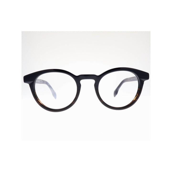 Joy Style For Unisex Eyeglasses Round Shape 50 F3330c3 Blue Brown