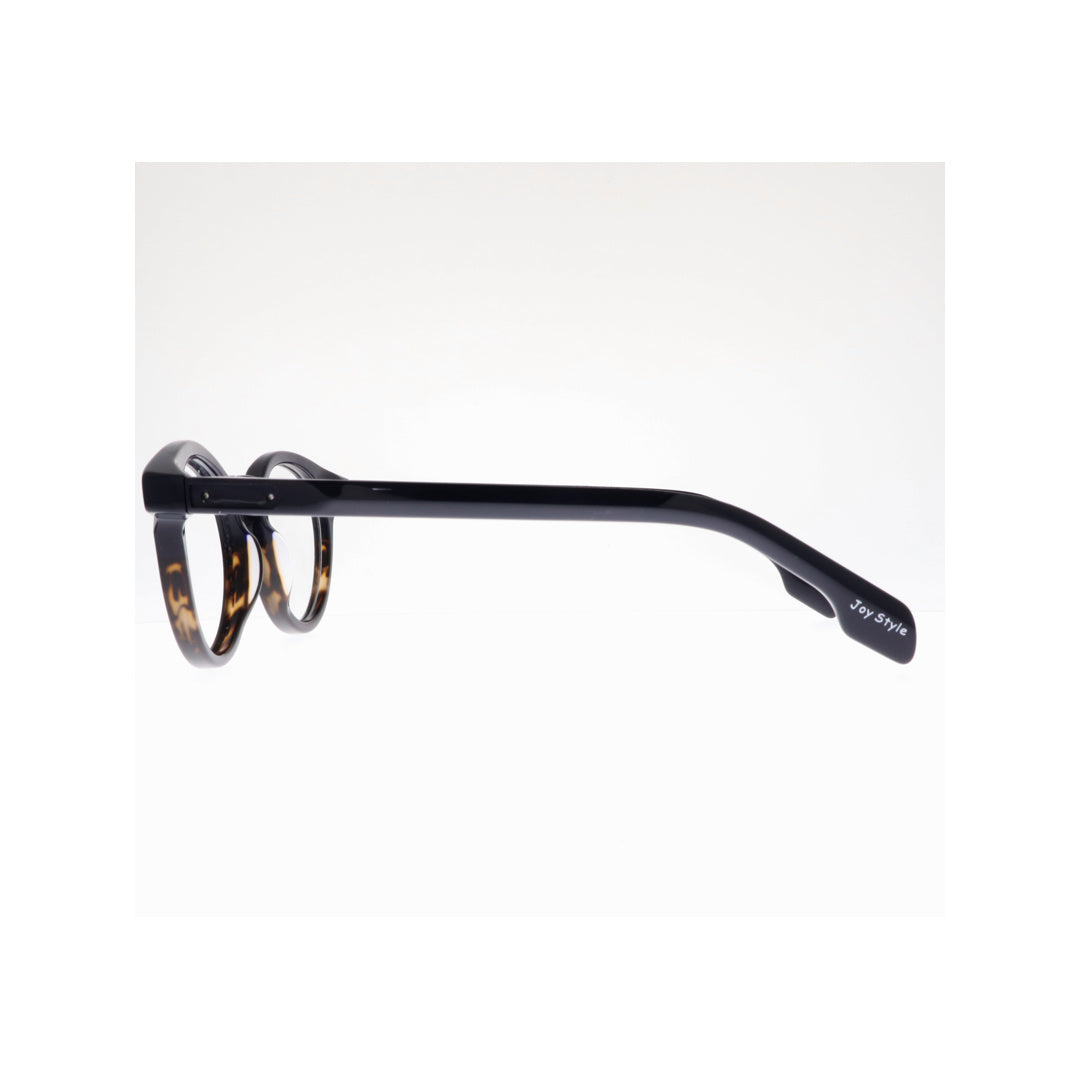 Joy Style For Unisex Eyeglasses Round Shape 50 F3330c3 Blue Brown