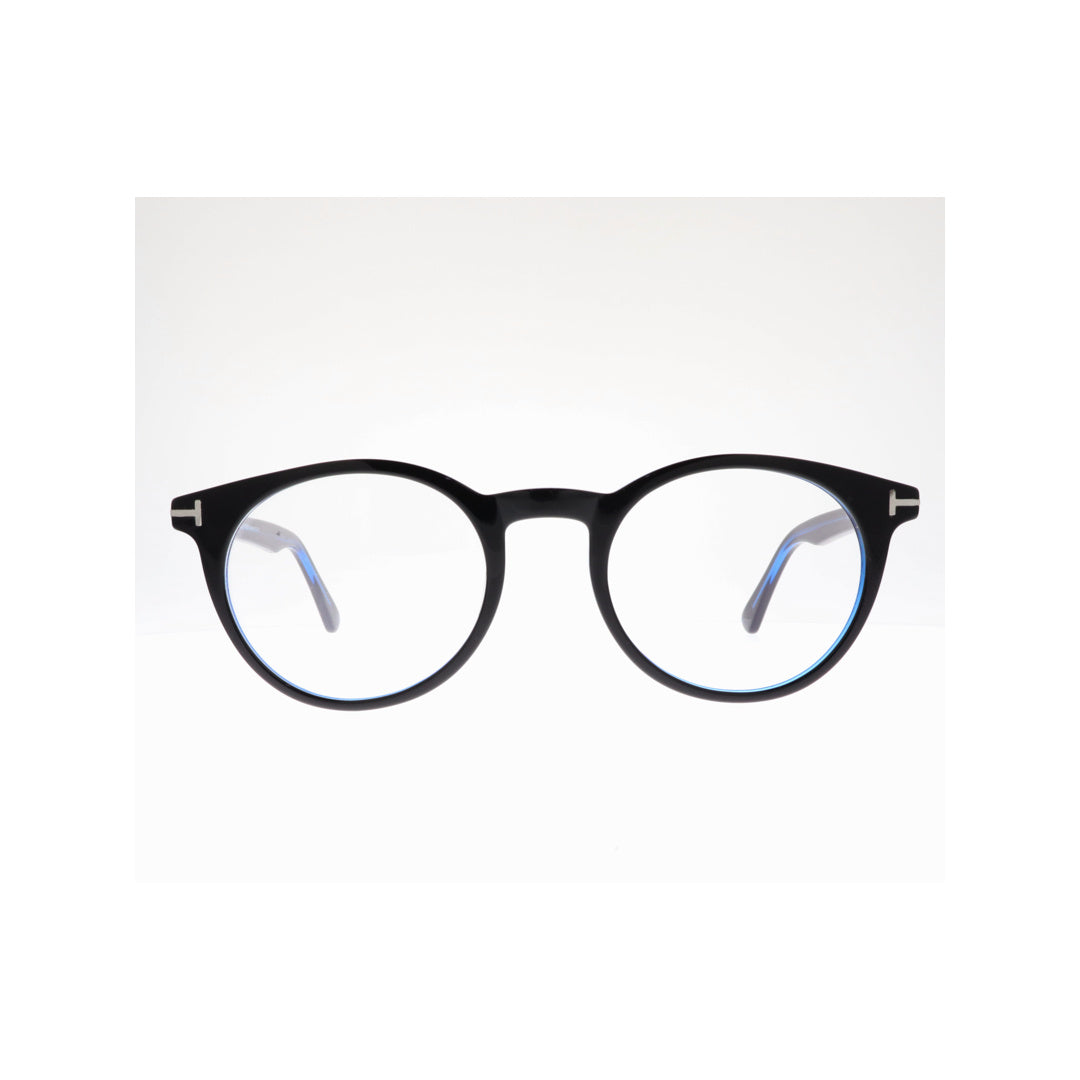 Joy Style For Unisex Eyeglasses Round Shape 50 Ft5753c123 Black Blue