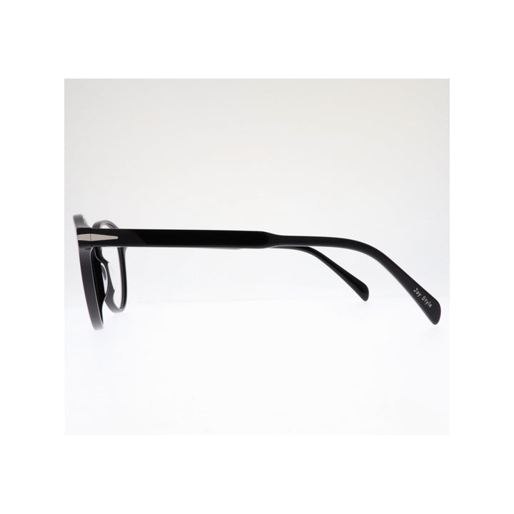 Joy Style For Unisex Eyeglasses Round Shape 50 Old1122c1 Black
