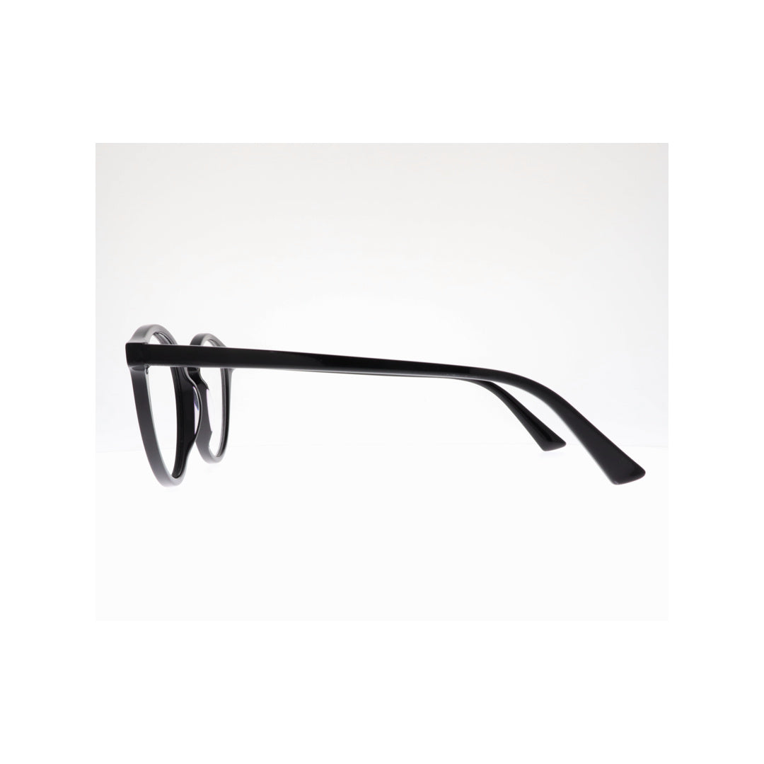 Joy Style For Unisex Eyeglasses Round Shape 51 Rda10042c1 Black