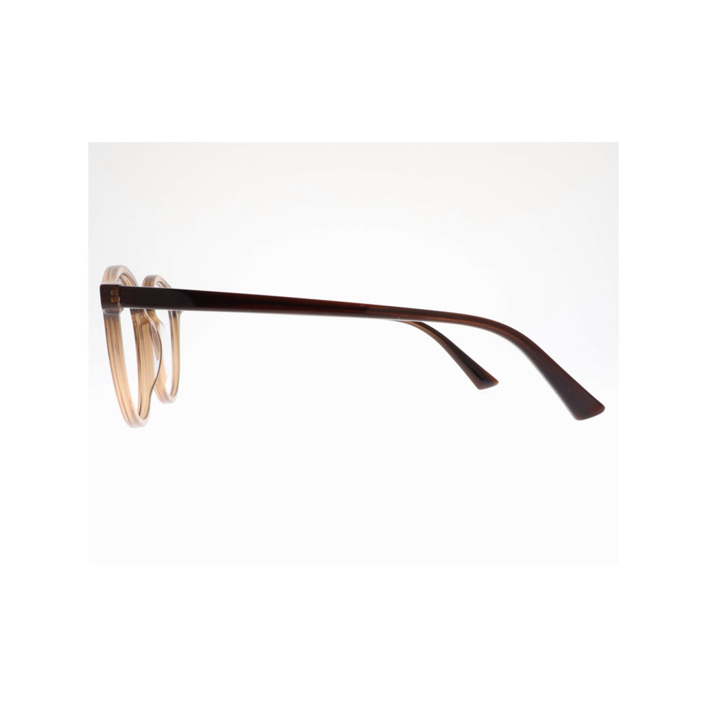 Joy Style For Unisex Eyeglasses Round Shape 51 Rda10042c4 Brown