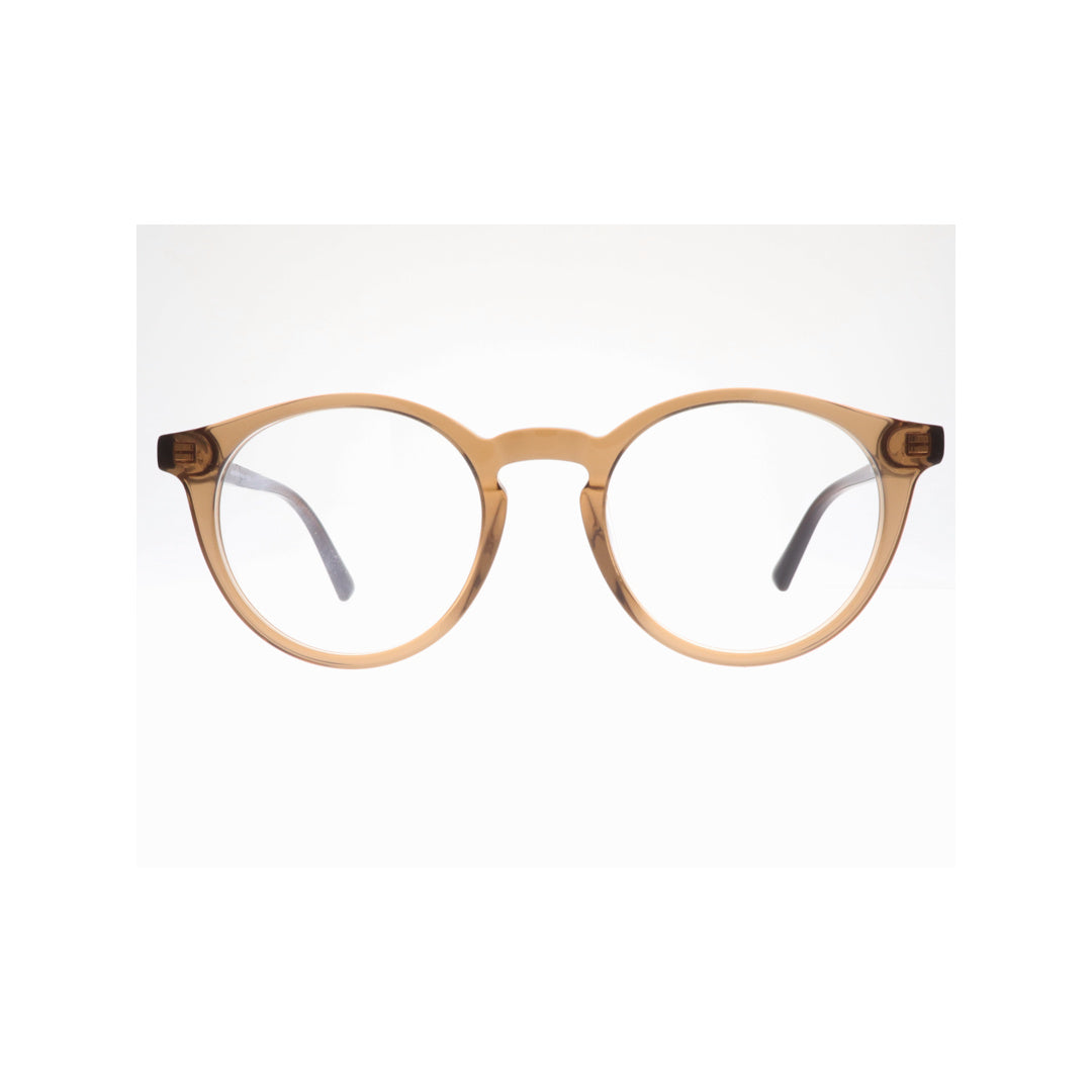 Joy Style For Unisex Eyeglasses Round Shape 51 Rda10042c4 Brown