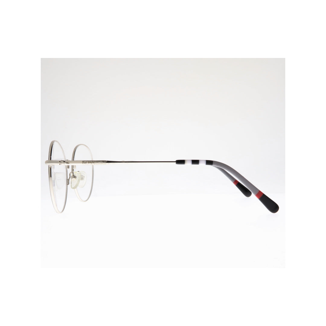 Joy Style For Unisex Eyeglasses Round Shape 52 10003c2 Black Grey
