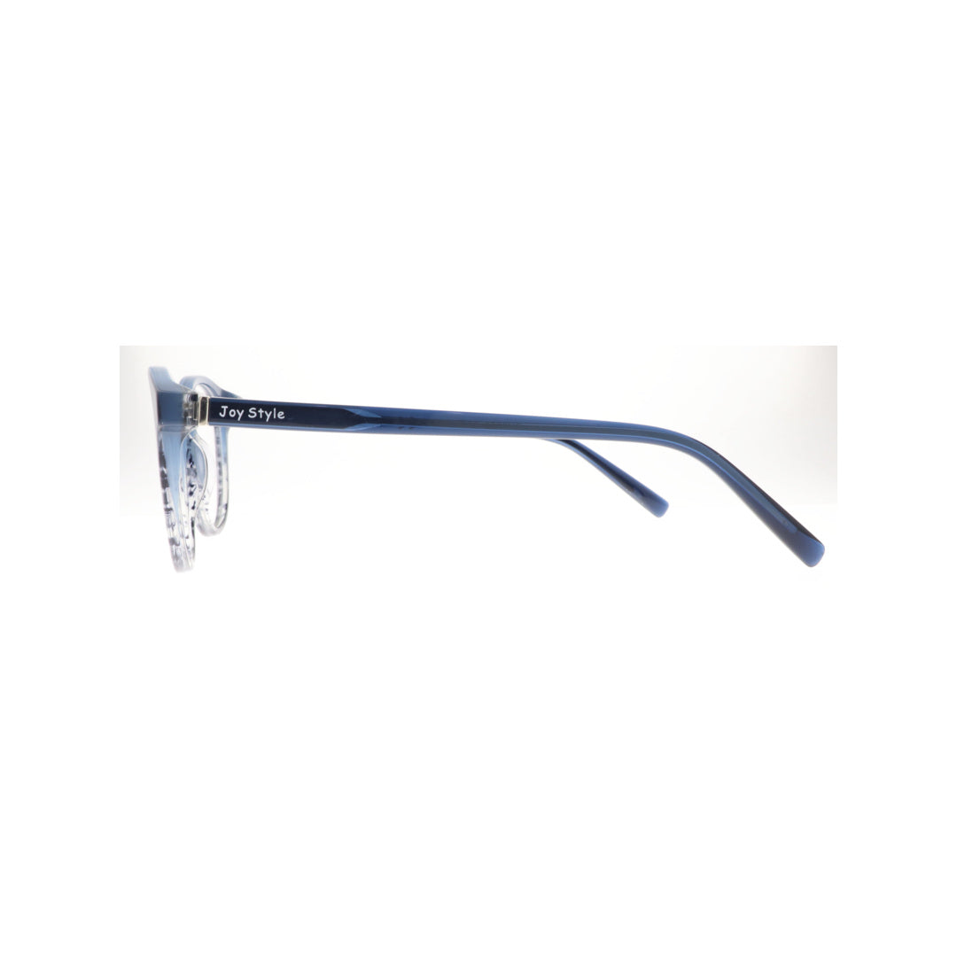 Joy Style For Unisex Eyeglasses Round Shape Size 50 2288c5 Grey Blue