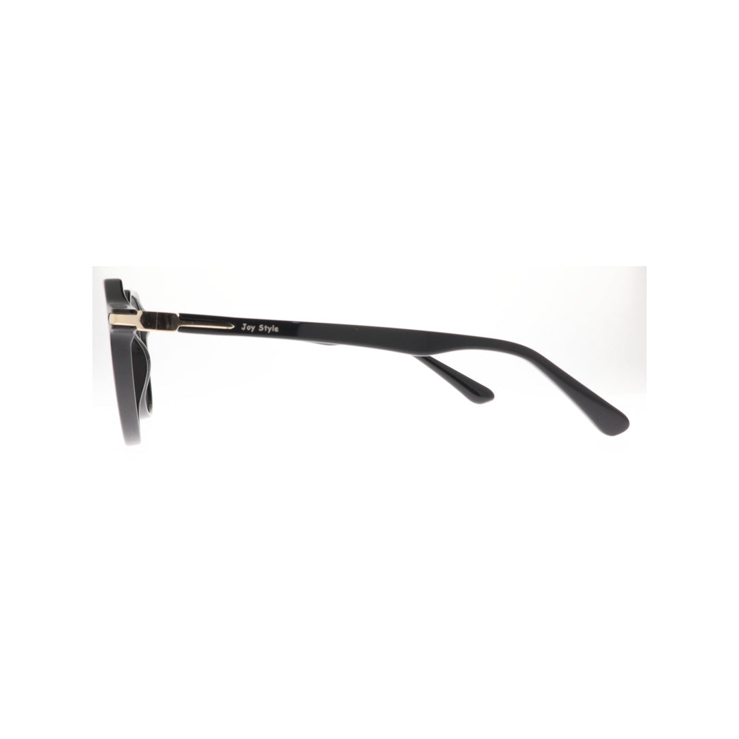 Joy Style For Unisex Eyeglasses Round Shape Size 50 8001c1 Black