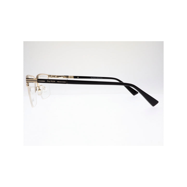Joy Style For Unisex Eyeglasses Semi Rimless Square Shape Size 54 Old1081mc3 Matte Black Gold