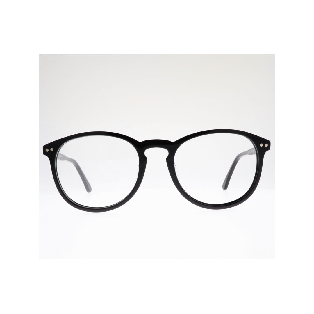 Joy Style For Unisex Eyeglasses Semi Round Shape 55 L2878c1 Black