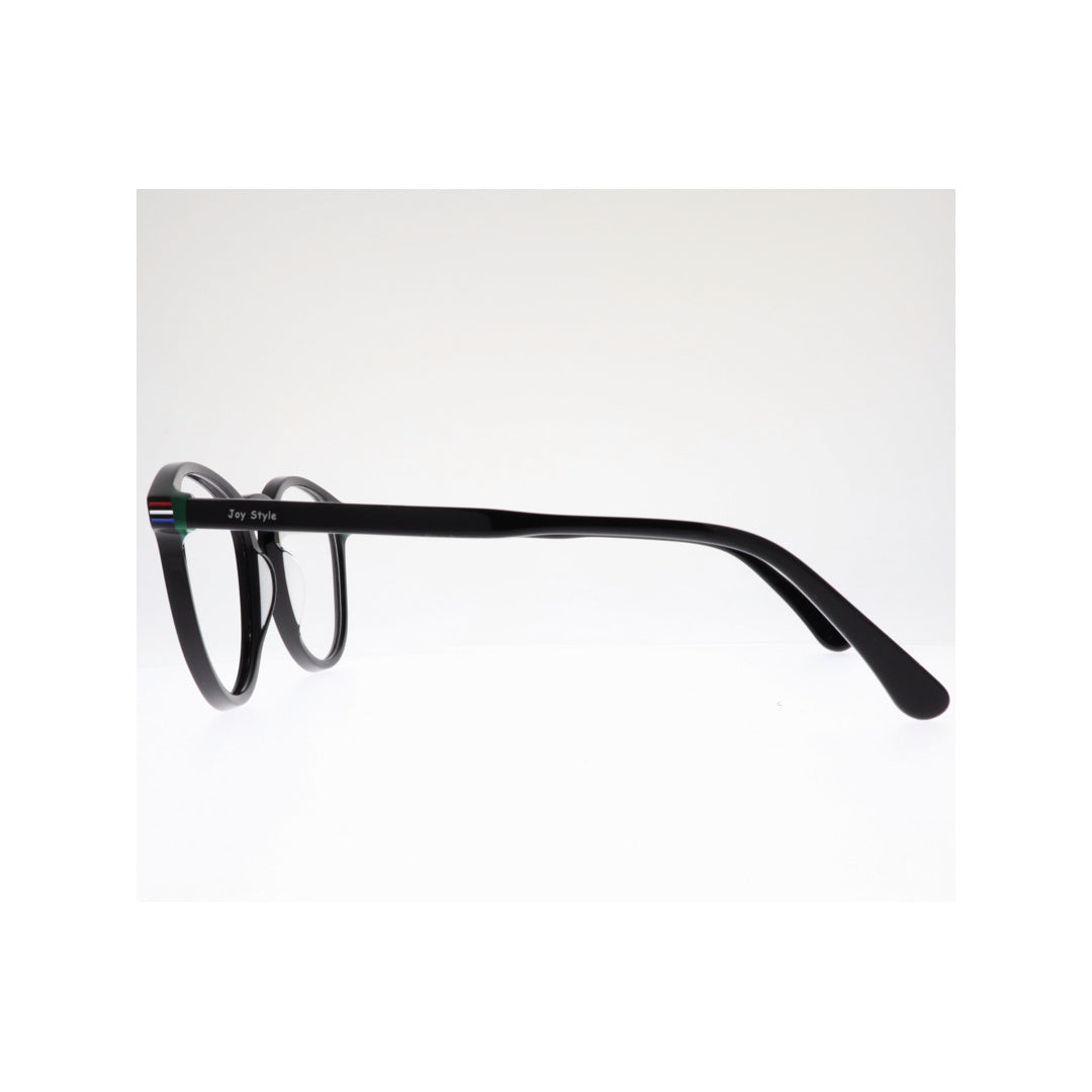 Joy Style For Unisex Eyeglasses Semi Round Shape 55 L2878c1 Black