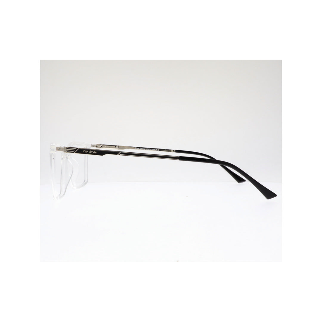 Joy Style For Unisex Eyeglasses Square Shape Size 50 Ch8631c7 Clear