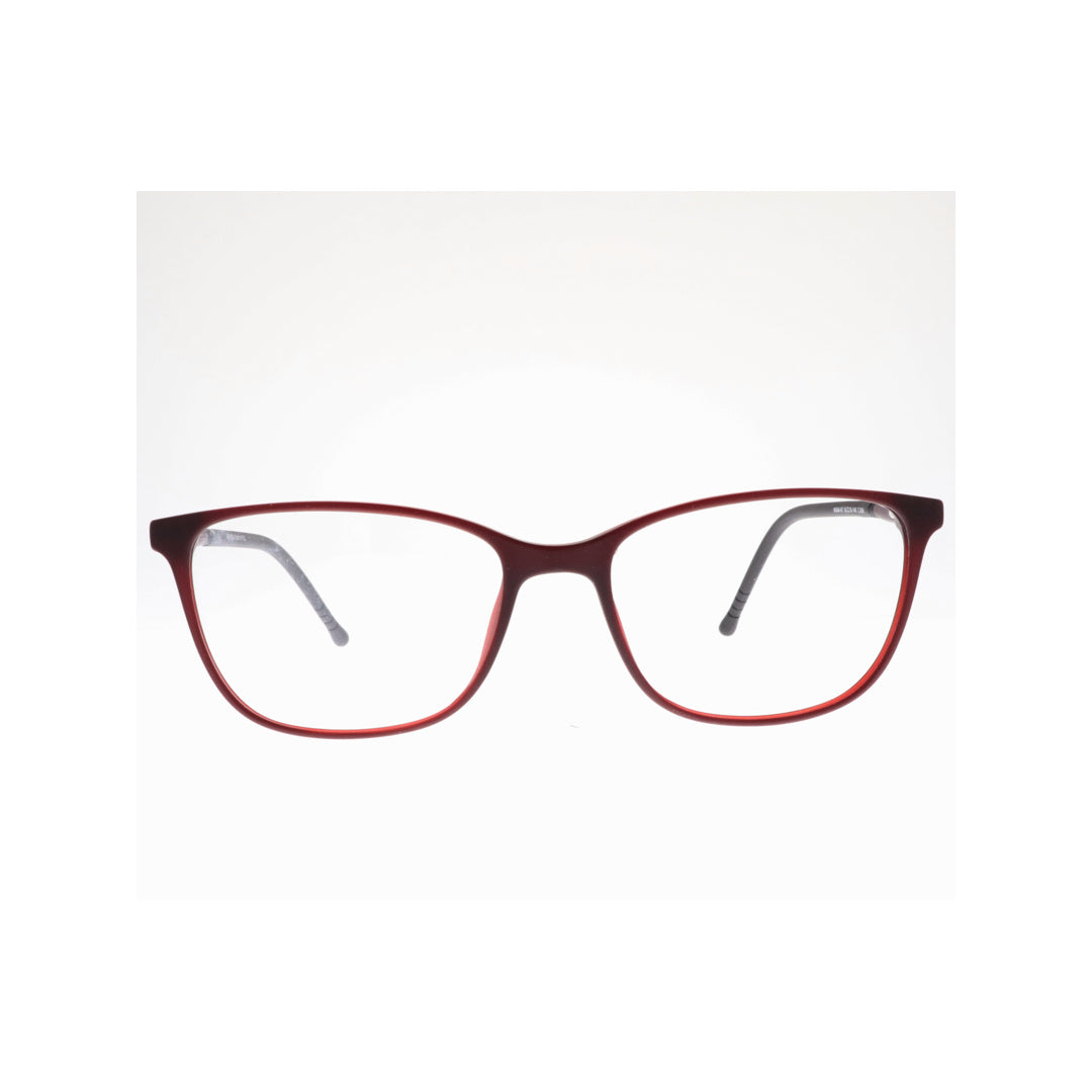 Joy Style For Unisex Eyeglasses Square Shape Size 50 Mx04-07c5 Red