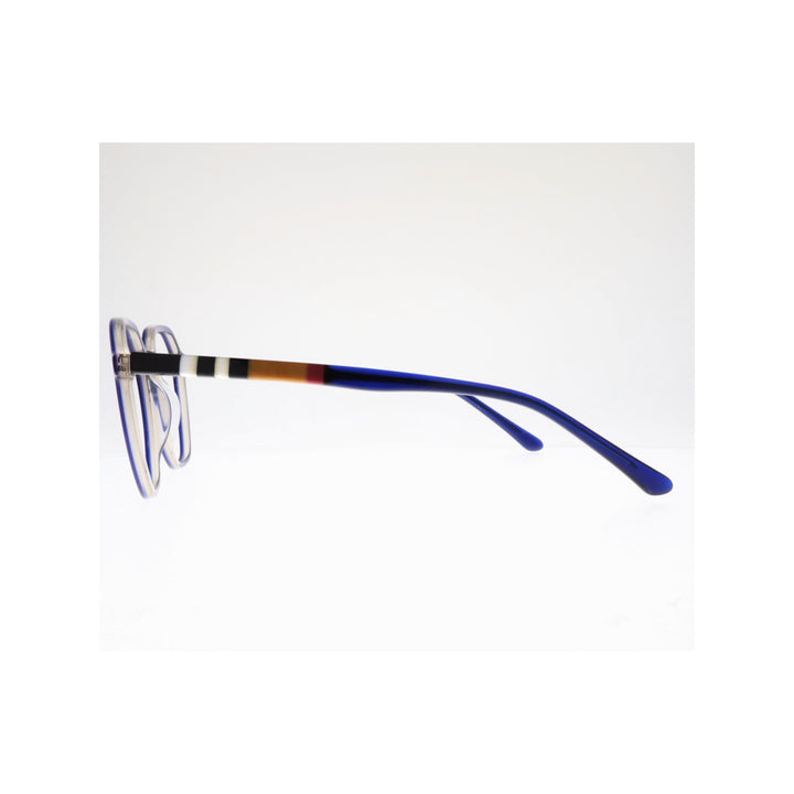 Joy Style For Unisex Eyeglasses Square Shape Size 51 3355c5 Blue
