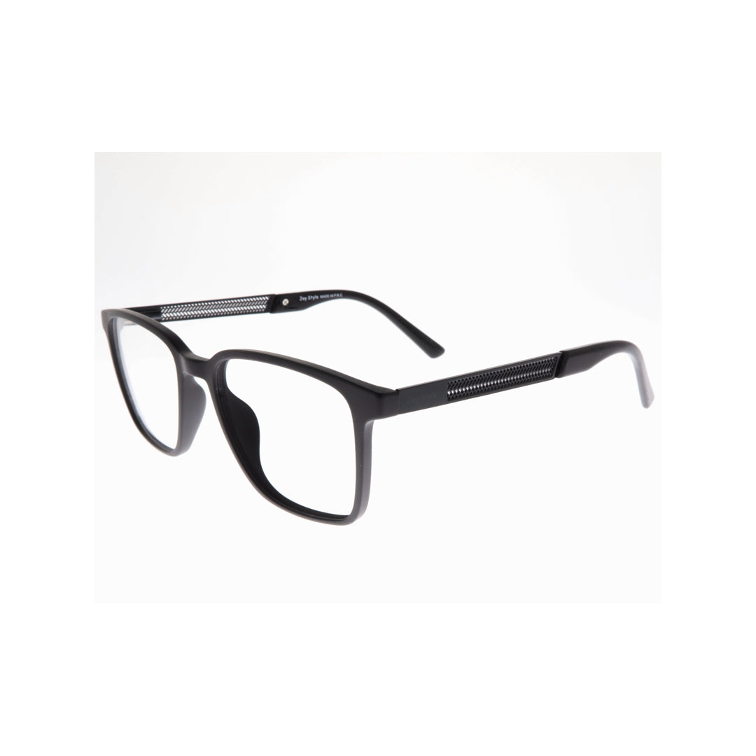 Joy Style For Unisex Eyeglasses Square Shape Size 51 Old9808tc1 Black
