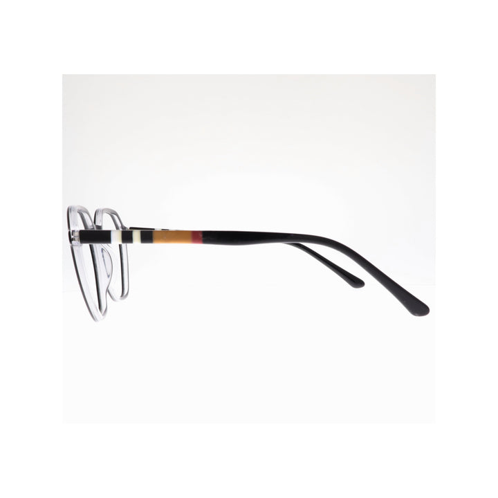 Joy Style For Unisex Eyeglasses Square Shape Size 51 P3355c2 Black