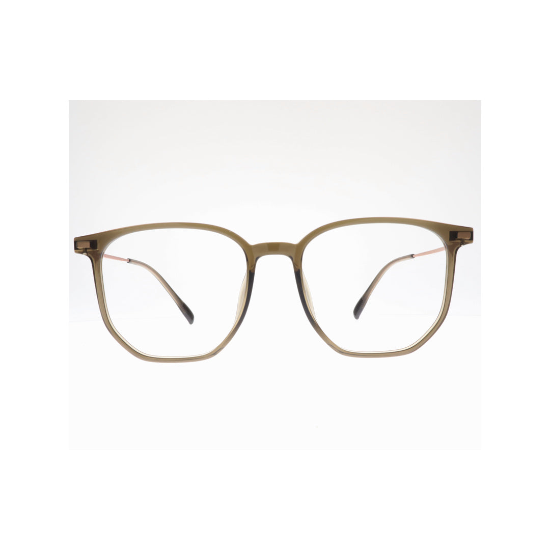 Joy Style For Unisex Eyeglasses Square Shape Size 52 23603c6 Olive Green
