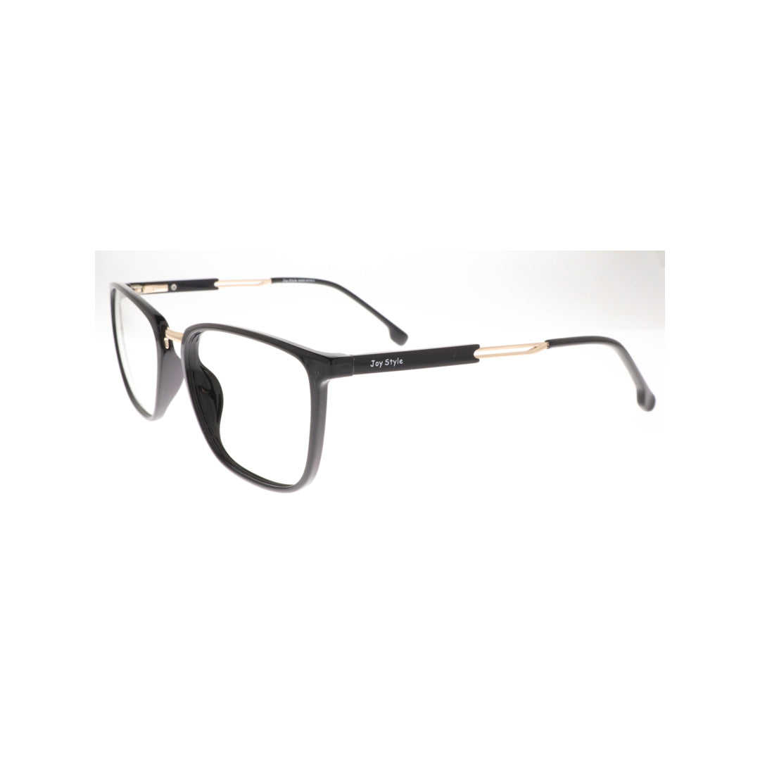 Joy Style For Unisex Eyeglasses Square Shape Size 52 6802c1 Black
