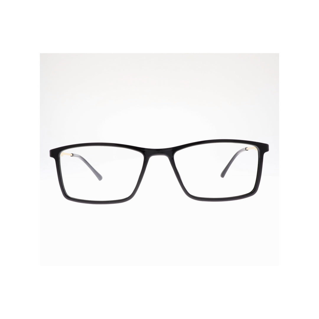 Joy Style For Unisex Eyeglasses Square Shape Size 52 Ch8628c1 Black