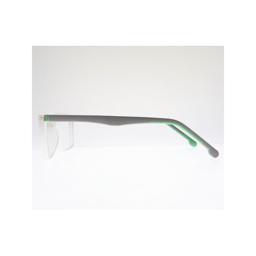 Joy Style For Unisex Eyeglasses Square Shape Size 52 Hf110c7 Clear White