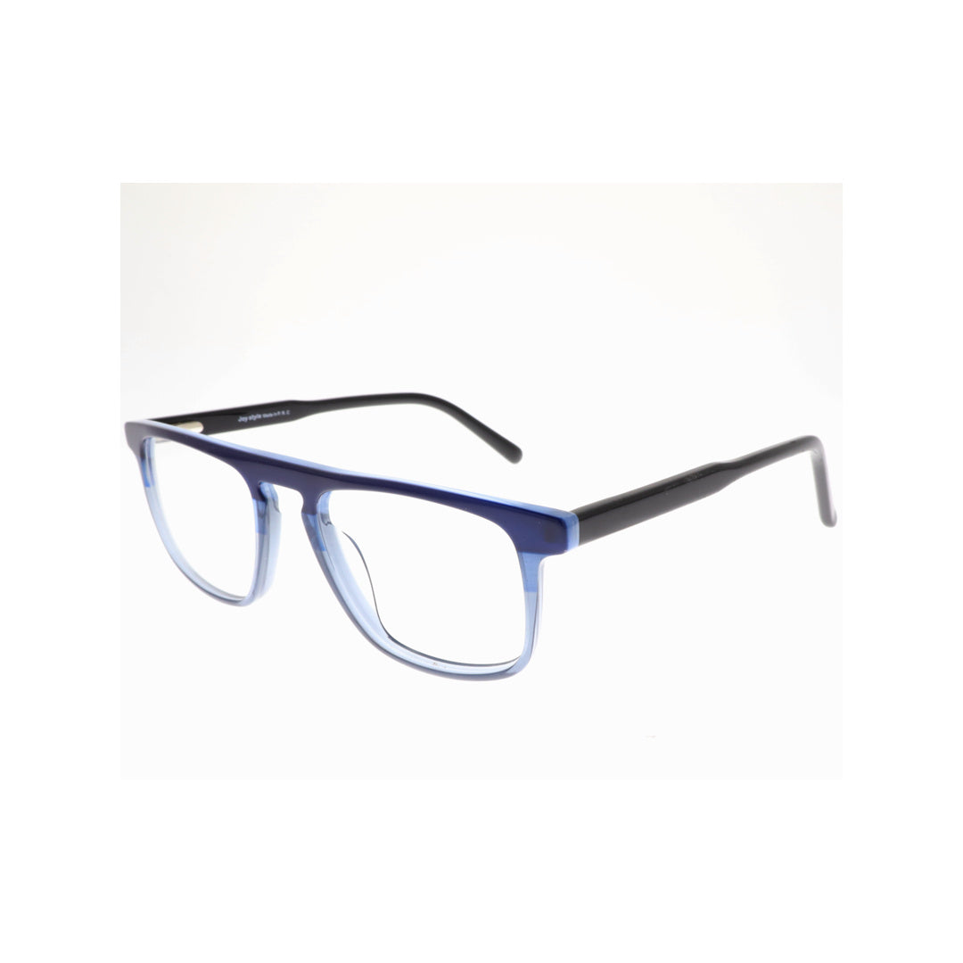 Joy Style For Unisex Eyeglasses Square Shape Size 52 Rda10047c2 Blue