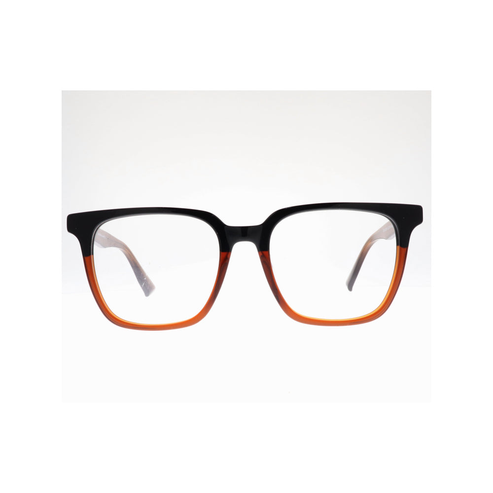 Joy Style For Unisex Eyeglasses Square Shape Size 52 Rda10054c2 Brown