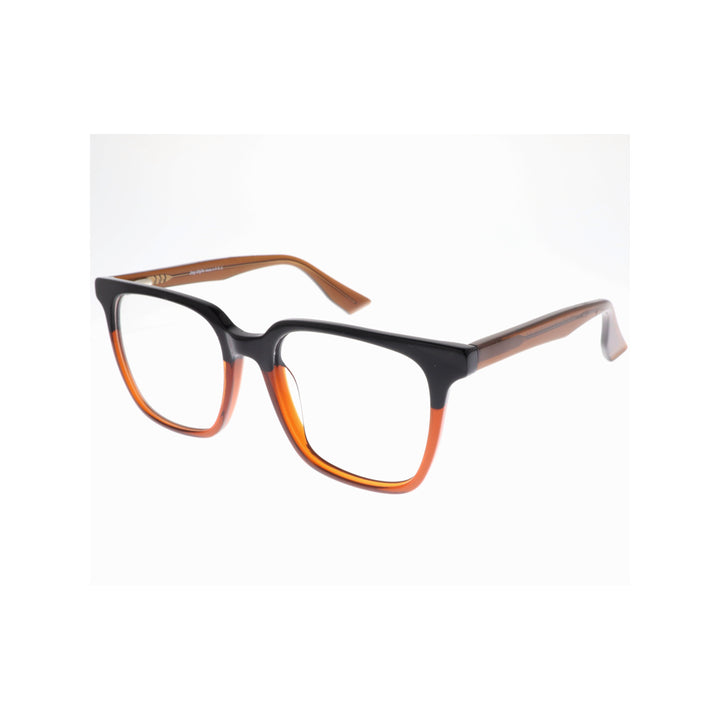 Joy Style For Unisex Eyeglasses Square Shape Size 52 Rda10054c2 Brown