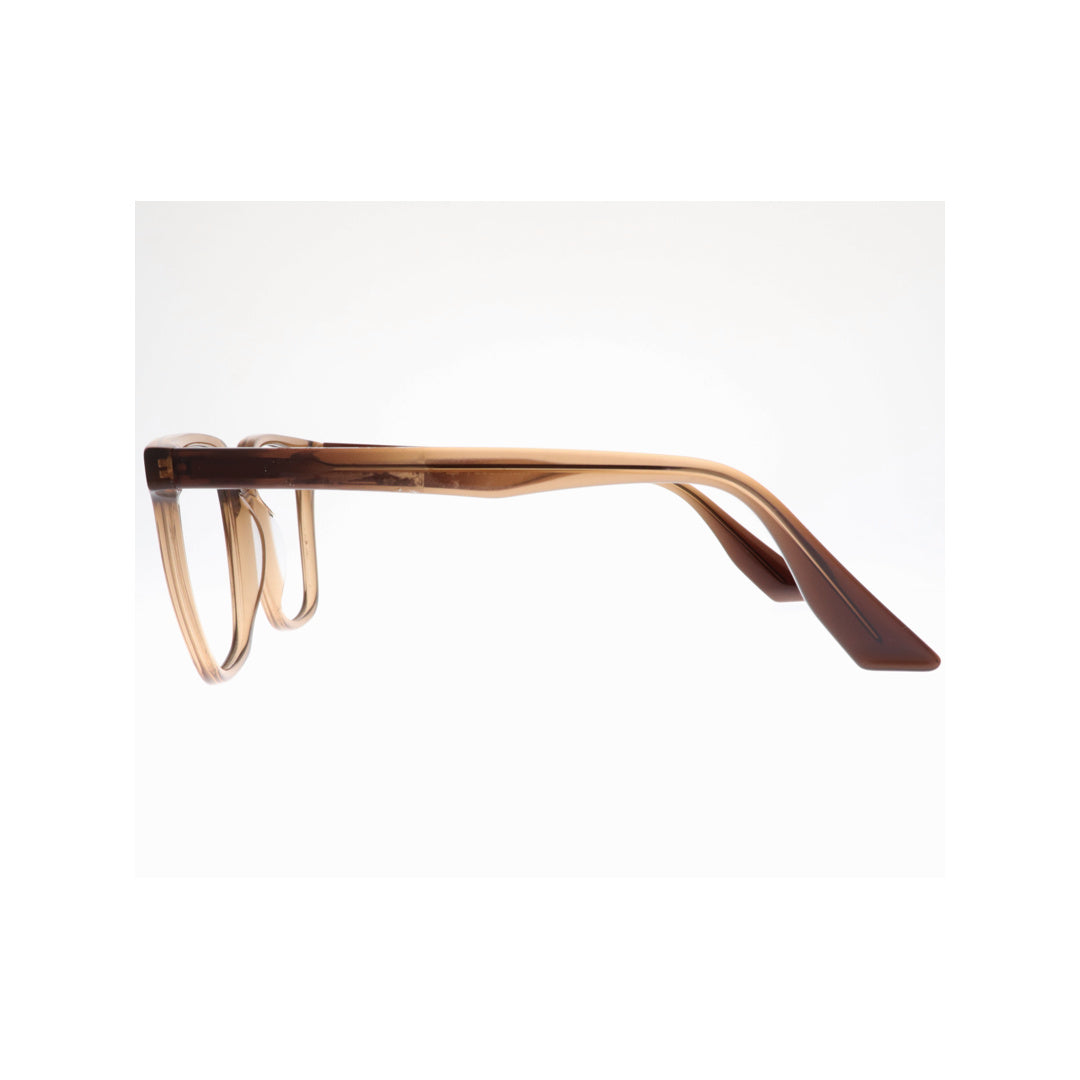 Joy Style For Unisex Eyeglasses Square Shape Size 52 Rda10054c4 Brown