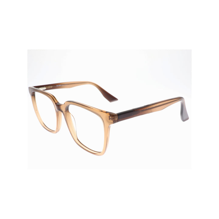 Joy Style For Unisex Eyeglasses Square Shape Size 52 Rda10054c4 Brown