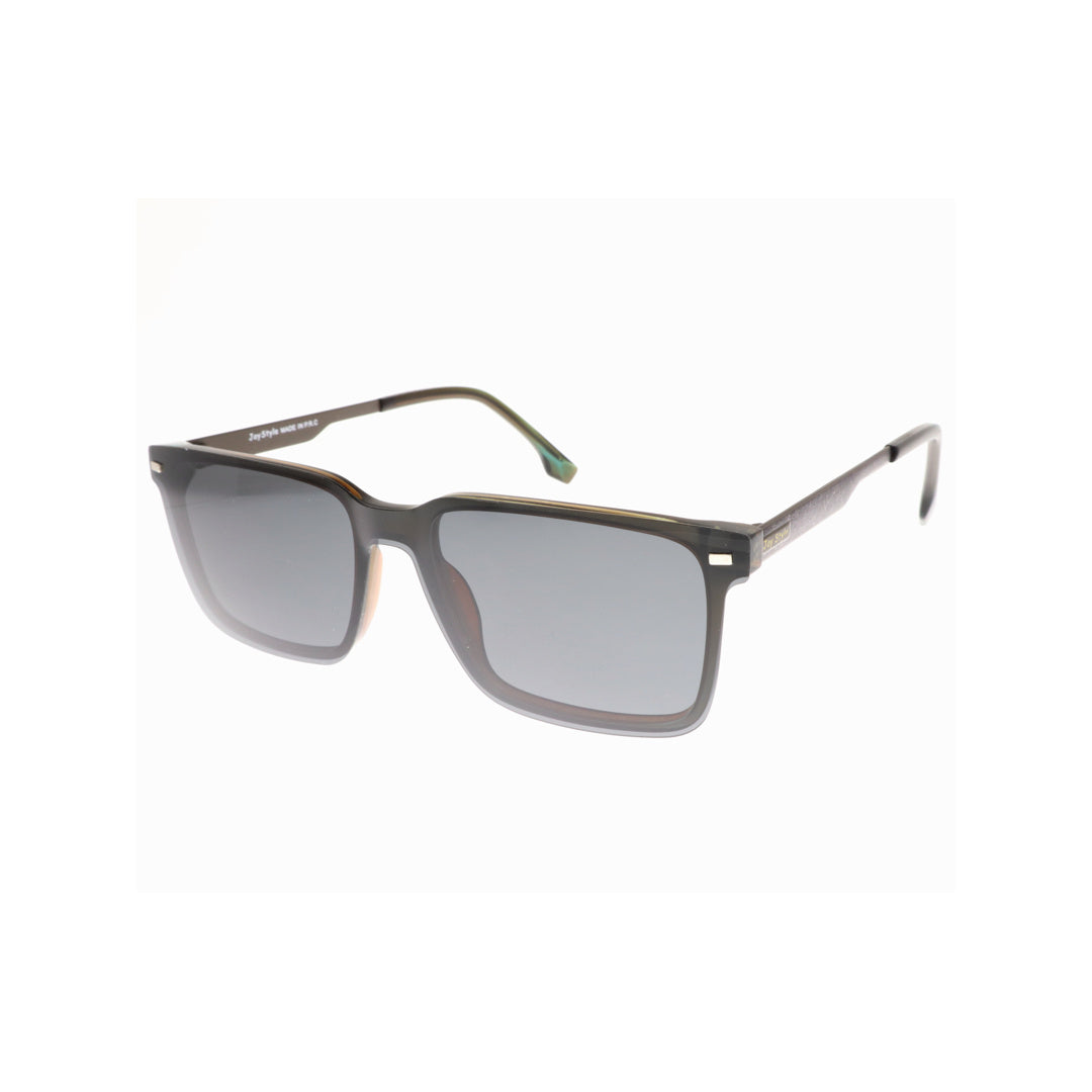 Joy Style For Unisex Eyeglasses Square Shape Size 53 140010c7 Brown Green