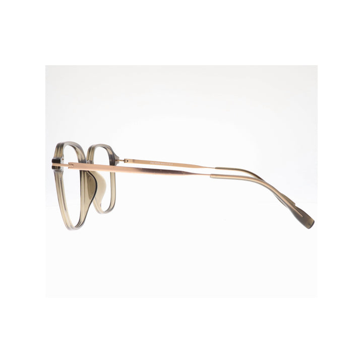 Joy Style For Unisex Eyeglasses Square Shape Size 53 23607c6 Olive Green And Gold
