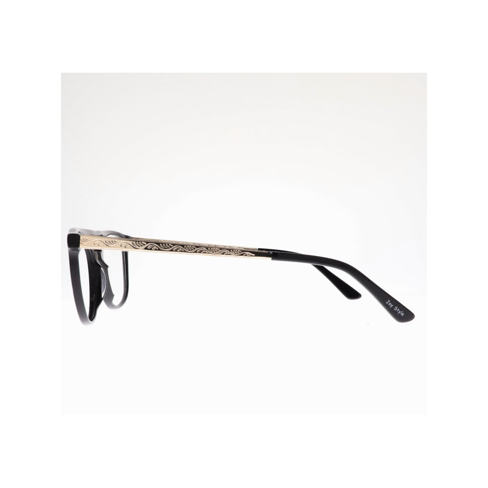 Joy Style For Unisex Eyeglasses Square Shape Size 53 Fg1114c1 Black