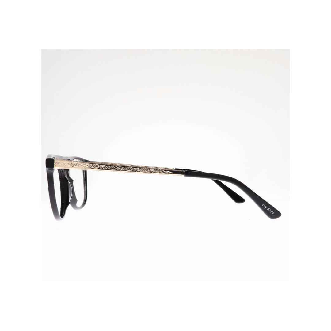 Joy Style For Unisex Eyeglasses Square Shape Size 53 Fg1114c1 Black